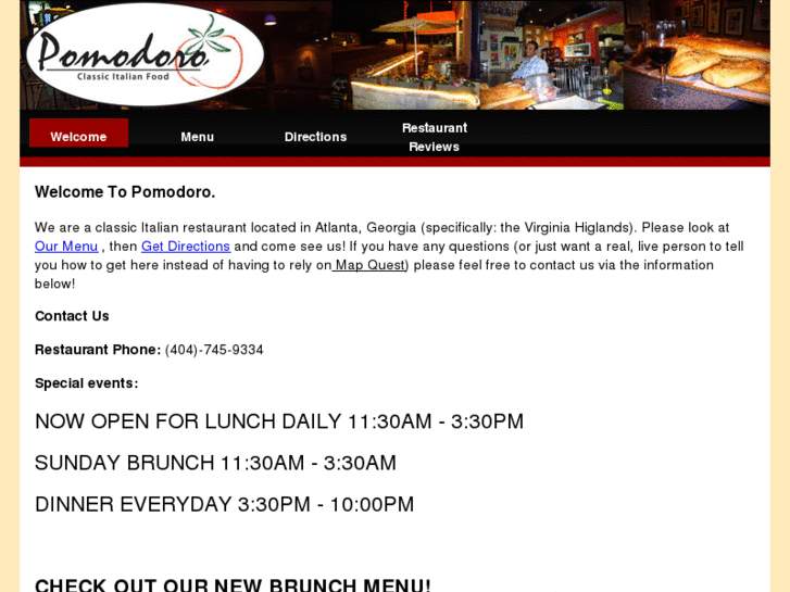 www.pomodoroitalianrestaurant.com