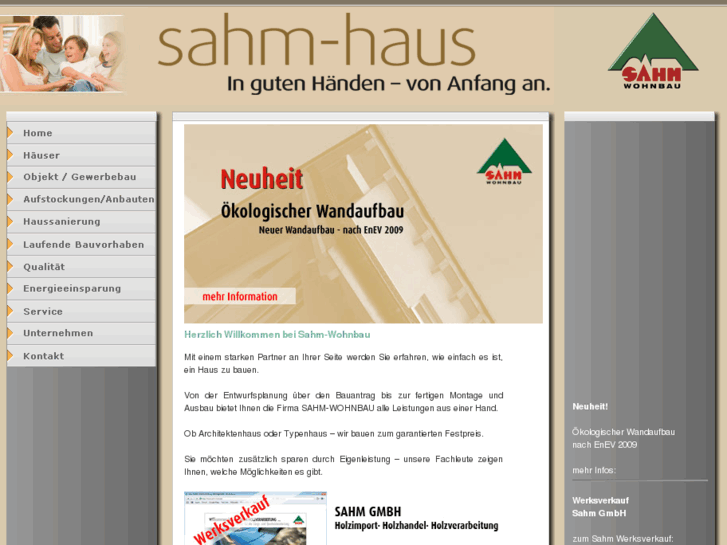 www.sahm-haus.info