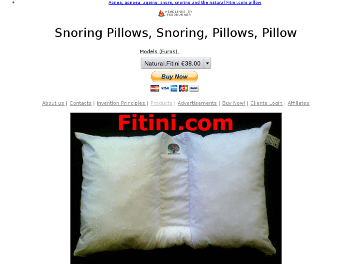 www.snoring-pillows.com