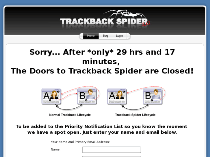 www.trackbackspider.com