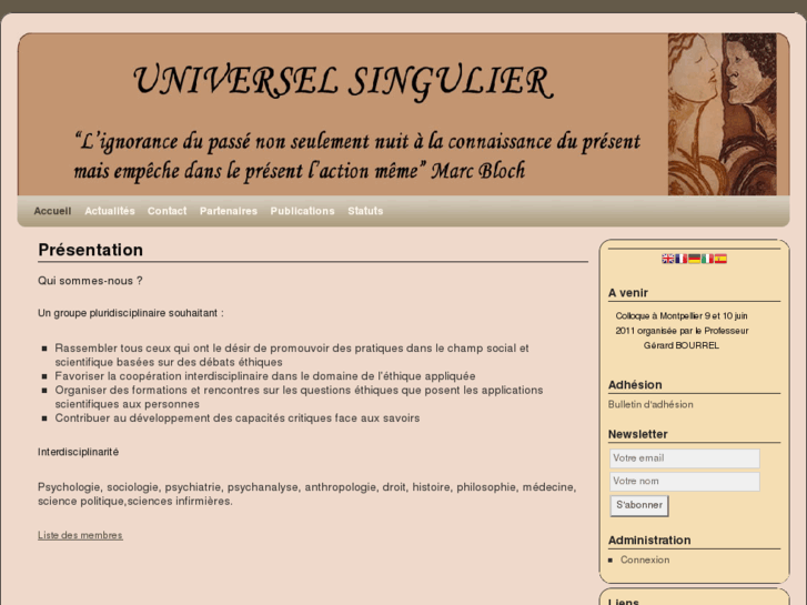 www.universel-singulier.org