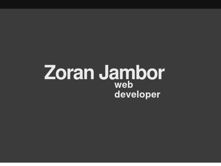 www.zoranjambor.com