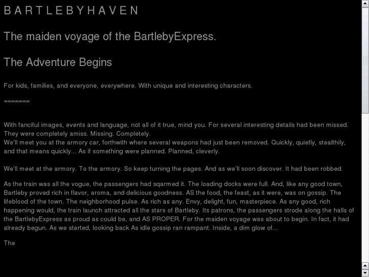 www.bartlebyhaven.com