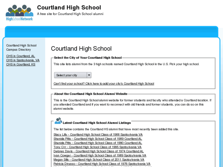 www.courtlandhighschool.org