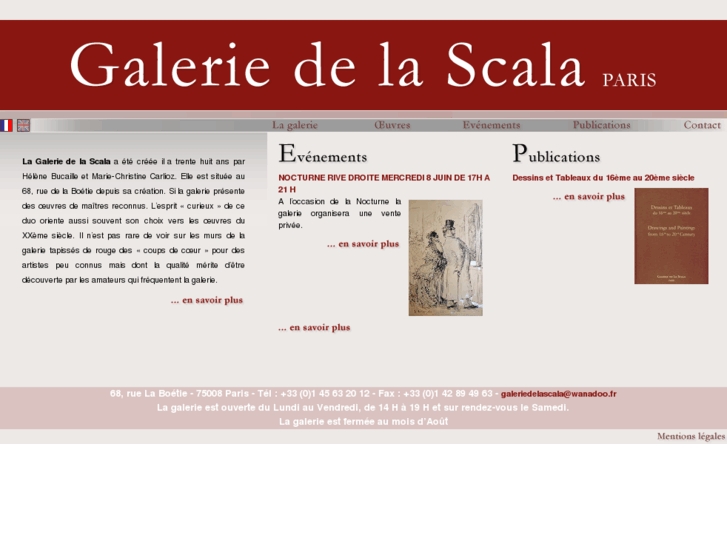 www.galeriedelascala.com