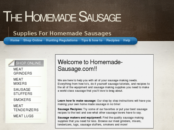 www.homemade-sausage.com