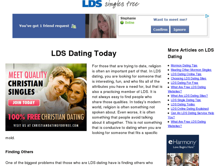 www.ldssinglesfree.com