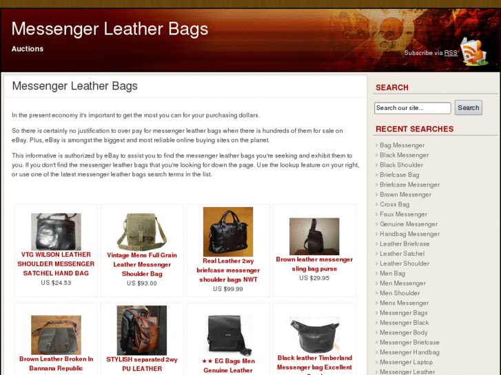 www.messengerleatherbags.com