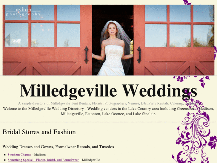 www.milledgevilleweddings.com