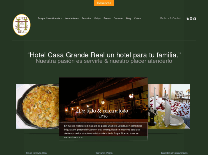 www.paipahotelcasagrandereal.com