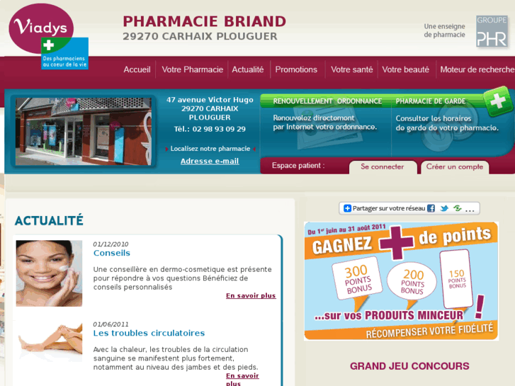 www.pharmacie-carhaix.com