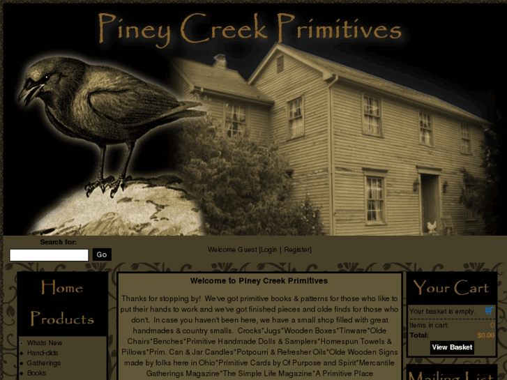 www.pineycreekprimitives.com