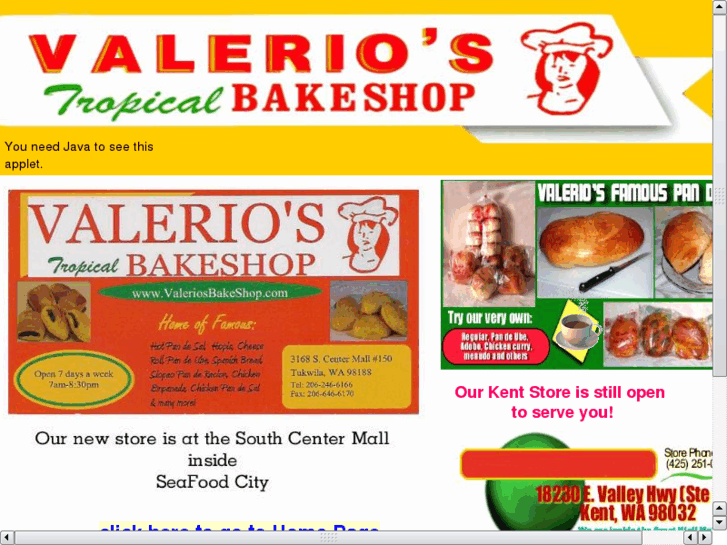 www.valeriosbakeshop.com