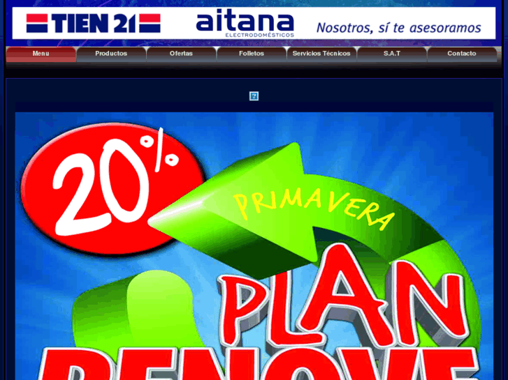 www.aitanaelectrodomesticos.es