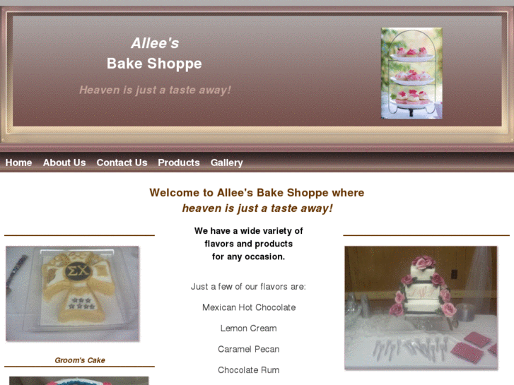 www.alleesbakeshoppe.com