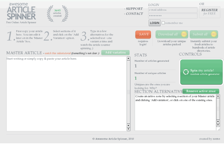 www.awesomearticlespinner.com