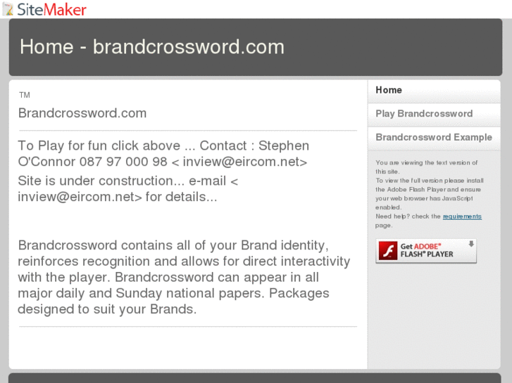 www.brandcrossword.com