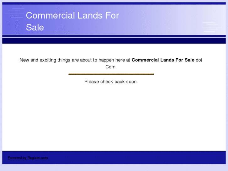 www.commerciallandsforsale.com