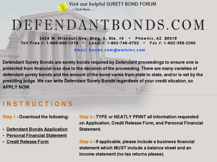 www.defendantbonds.com