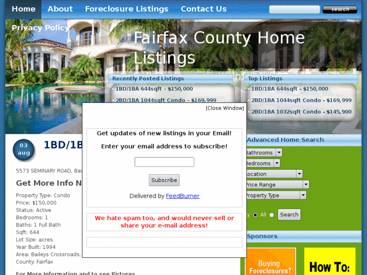 www.fairfaxcountyhomelistings.com