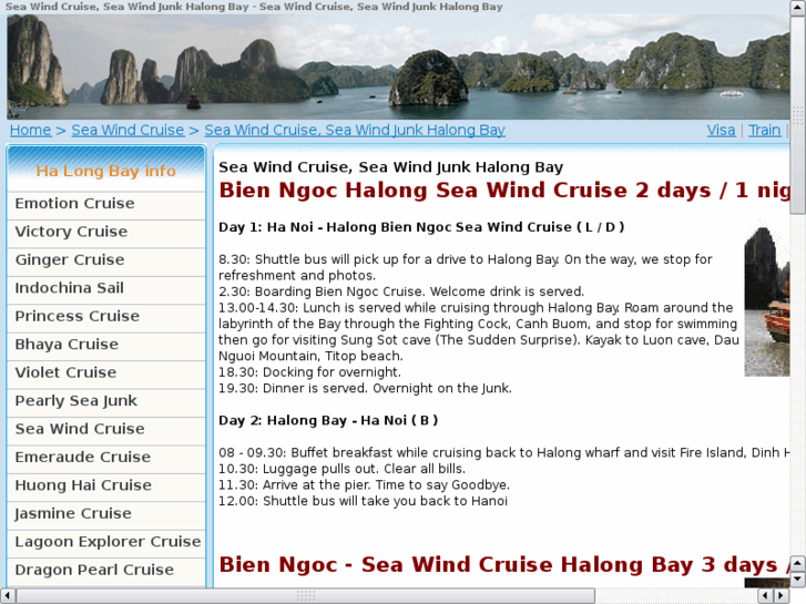 www.halongseawindcruise.com