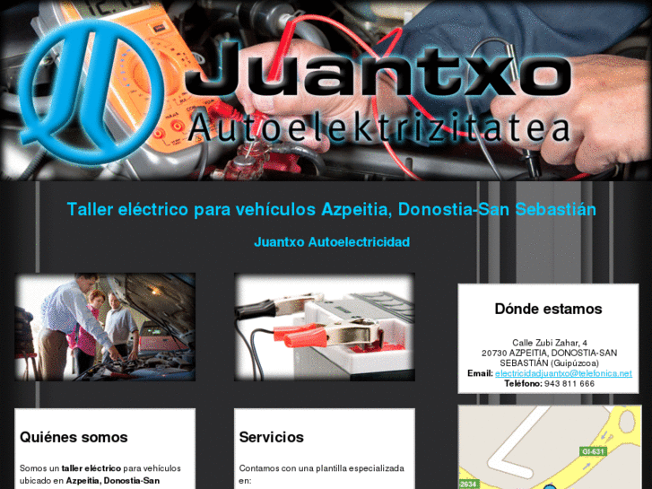 www.juantxoautoelectricidad.com