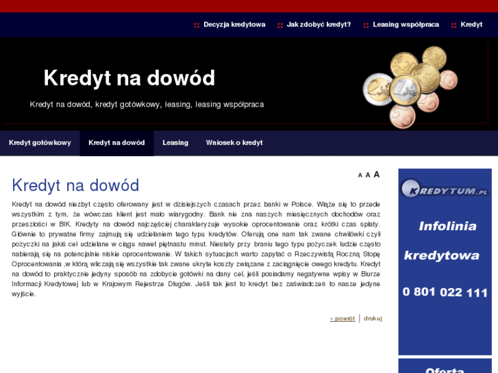 www.kredyt-na-dowod.org