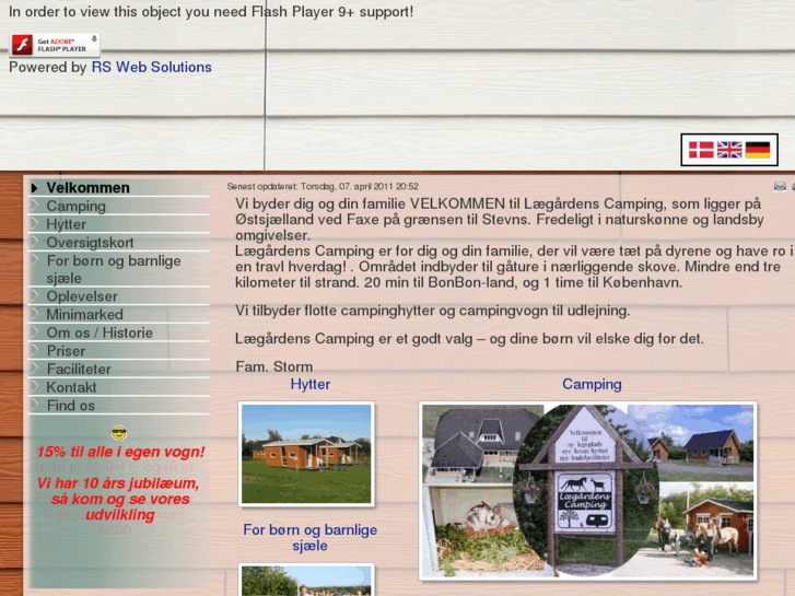 www.laegaardenscamping.dk