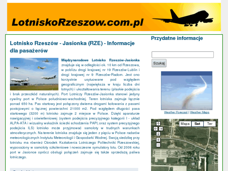 www.lotniskorzeszow.com.pl