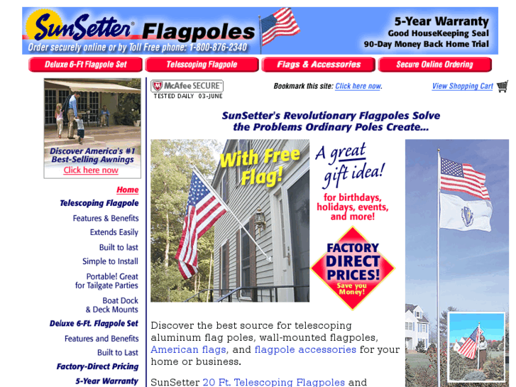 www.sunsetterflagpole.com