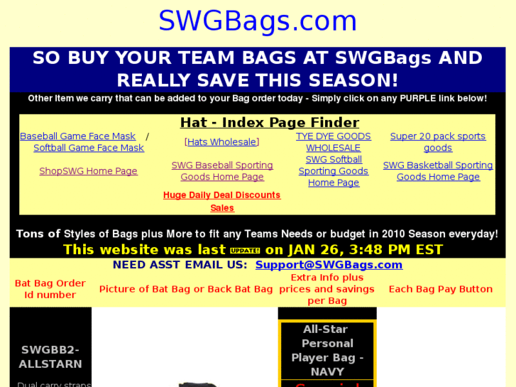 www.swgbags.com