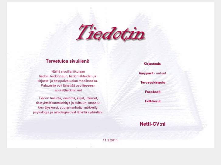 www.tiedotin.net