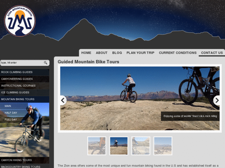 www.zionmountainbiking.com