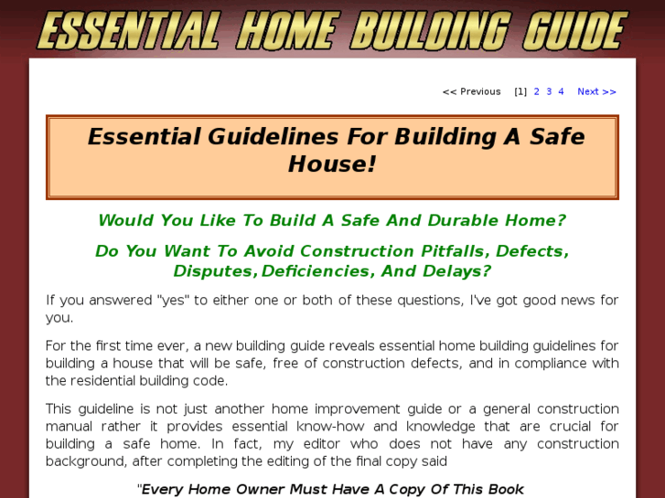 www.essentialbuildingguides.com
