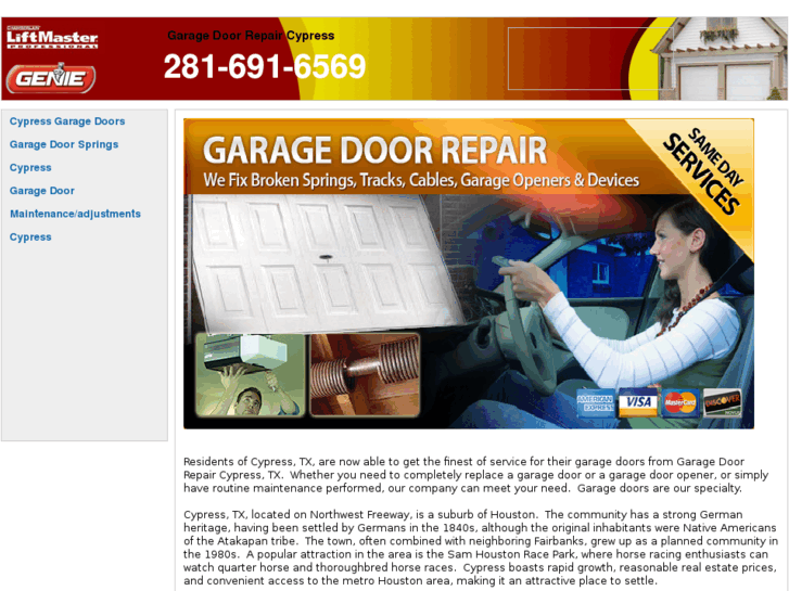 www.garagedoorrepaircypresstx.com