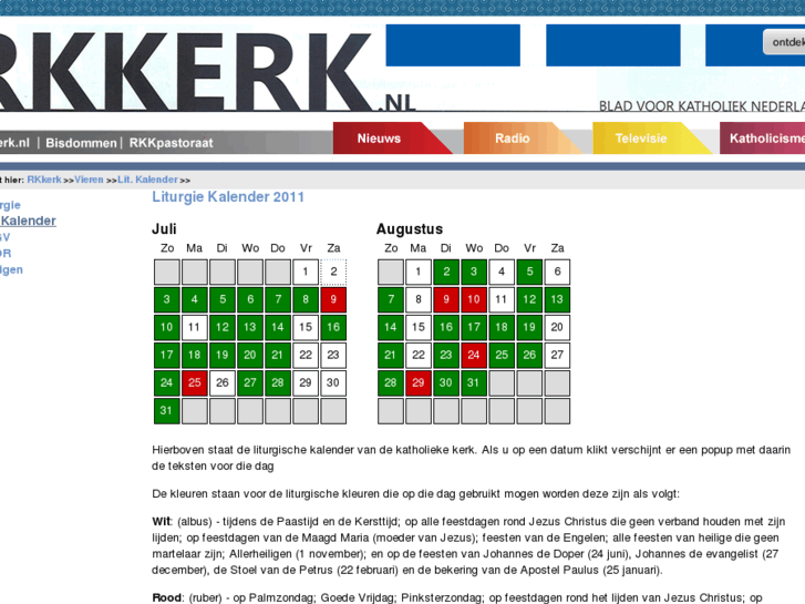 www.liturgischekalender.nl