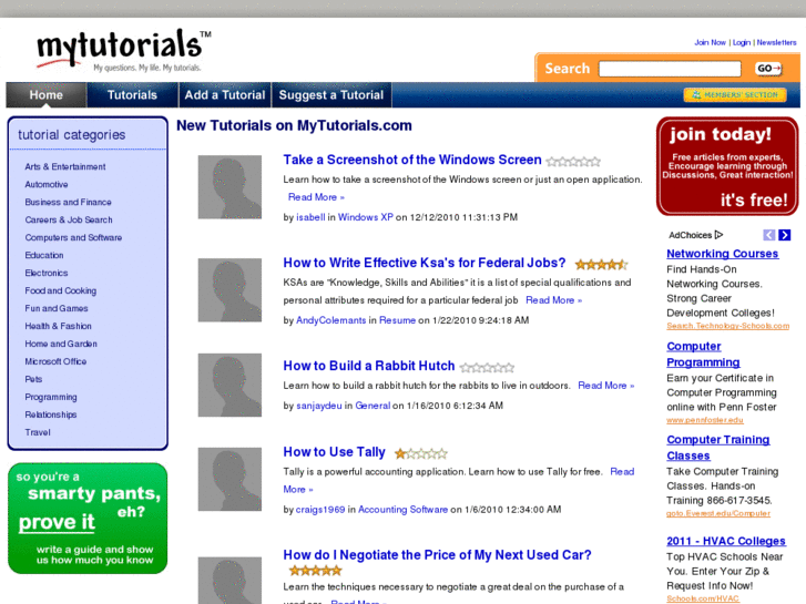 www.mytutorials.com