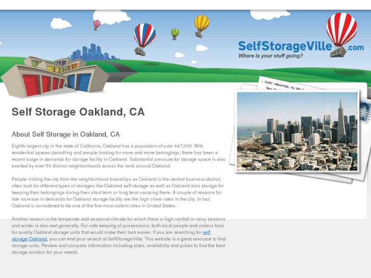 www.selfstorage-oakland.com