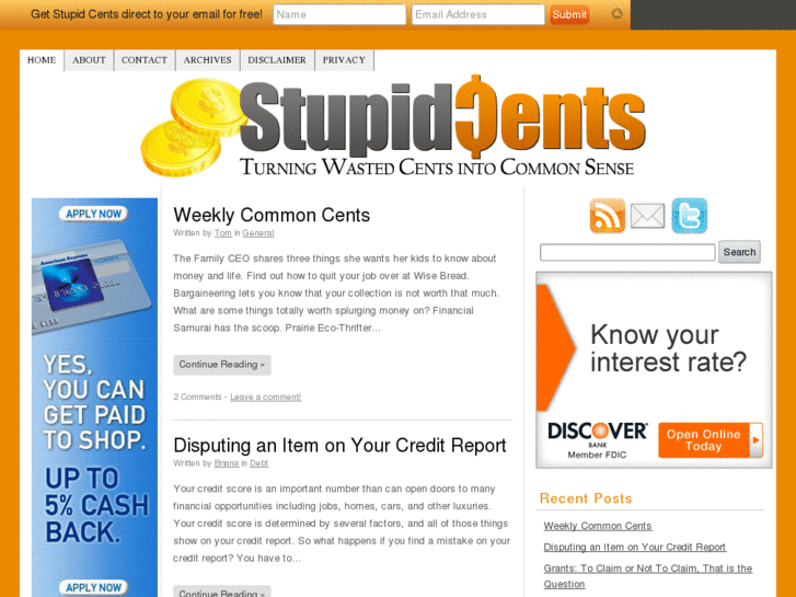 www.stupidcents.com