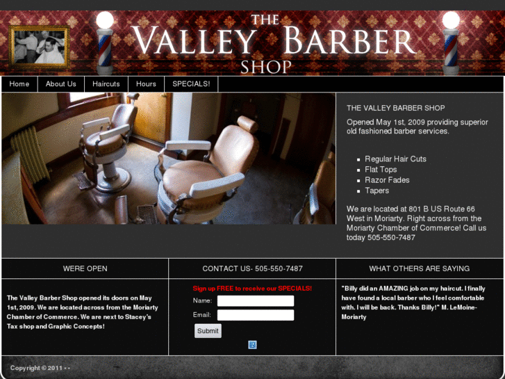 www.thevalleybarbershop.com