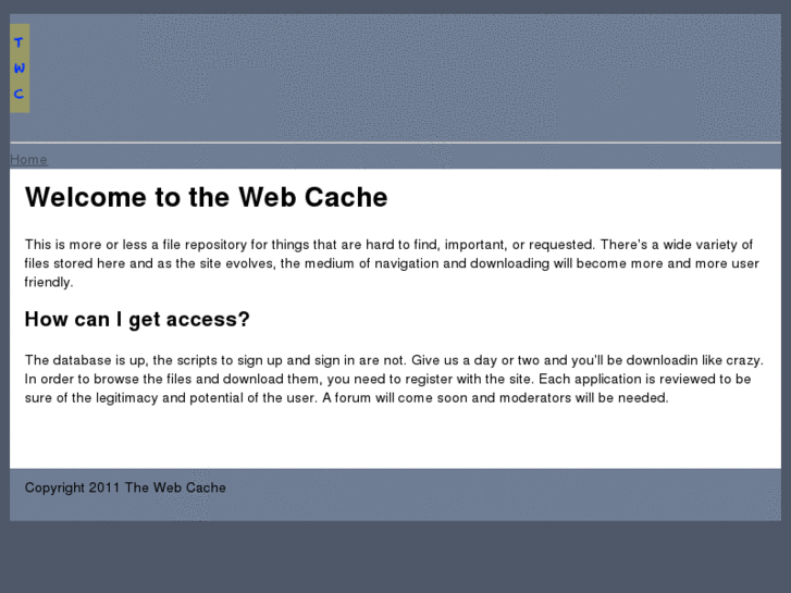 www.thewebcache.com