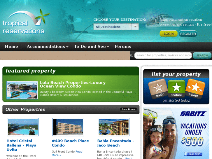 www.tropicalreservations.com