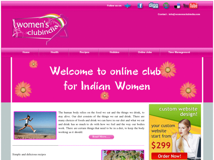 www.womensclubindia.com