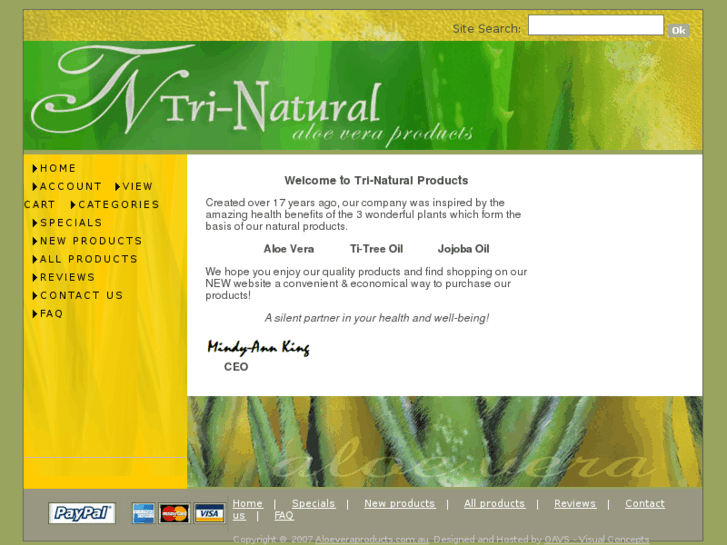 www.aloeveraproducts.com.au
