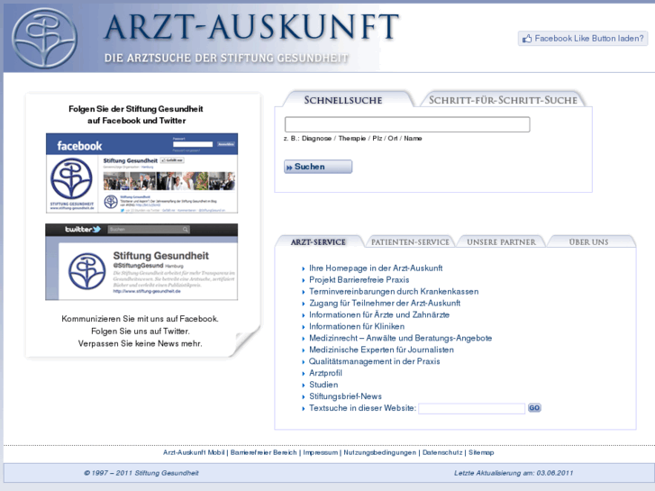 www.arzt-auskunft.de