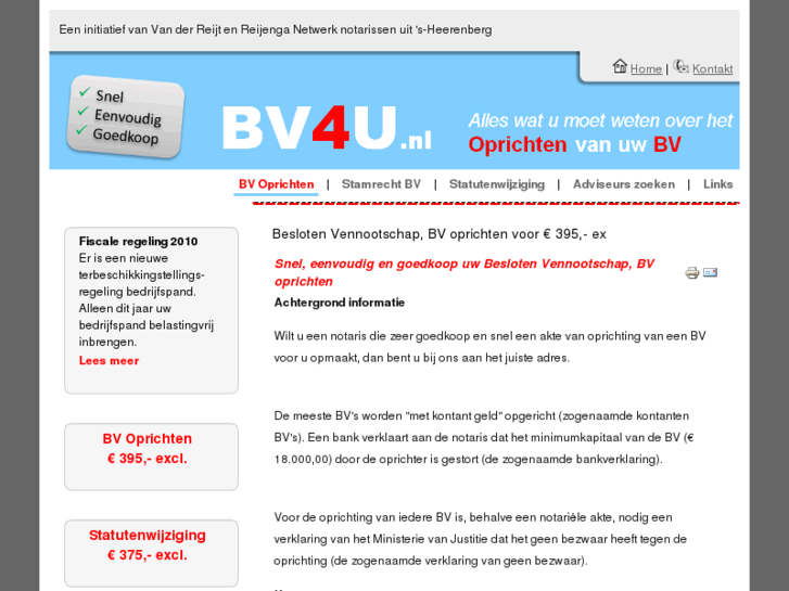 www.bv4u.nl