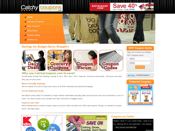 www.catchycoupons.com