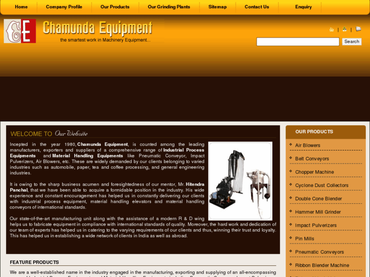 www.chamundaequipment.net
