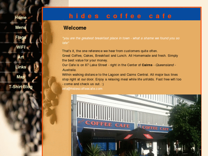 www.hidescoffeecafe.com