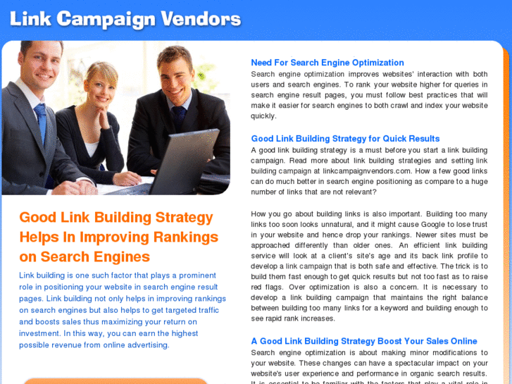 www.linkcampaignvendors.com